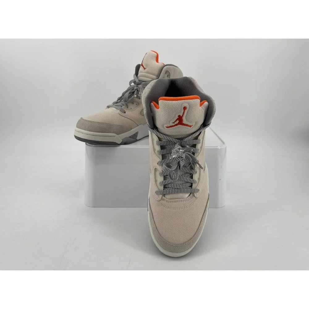 Jordan Air Jordan 5 Retro SE Craft Light Orewood Brown Safety Orange Excellent